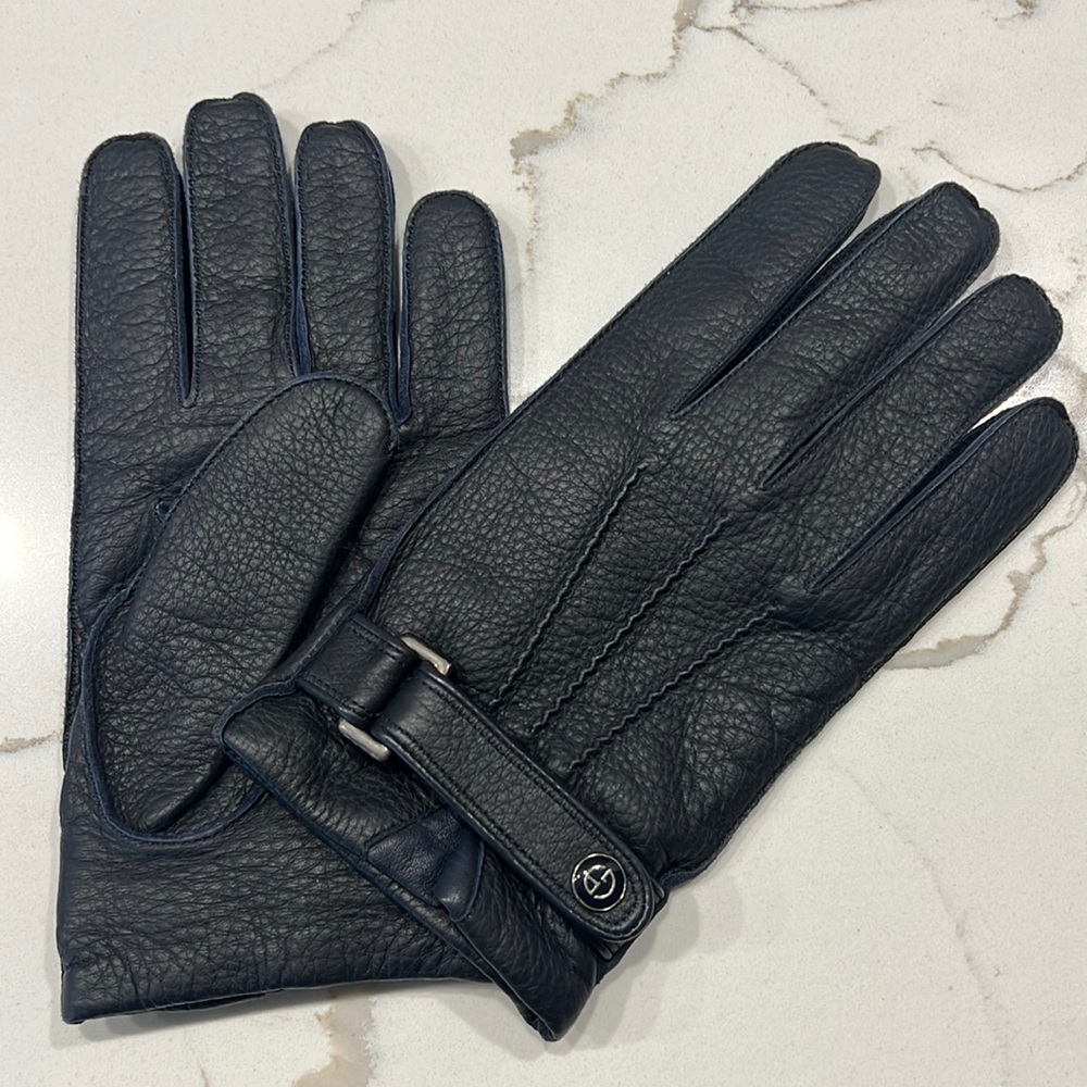Gucci leather gloves